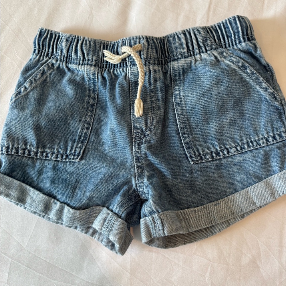 Cat & Jack Light Blue Denim Elastic Waist Jeans
